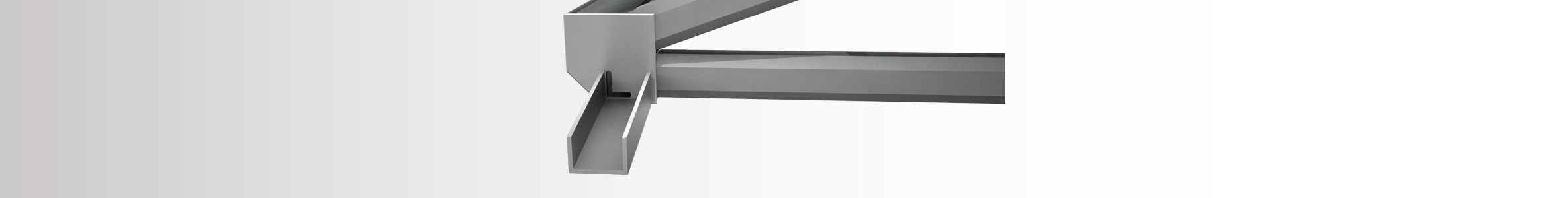 Aluminium Speier Stirnseitig