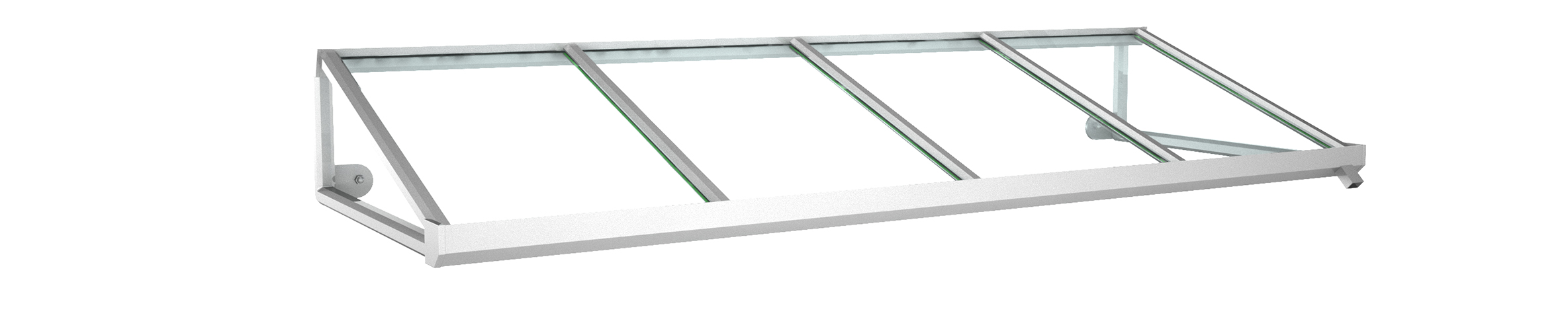 Slide Alu Topas Acryl 4-teilig